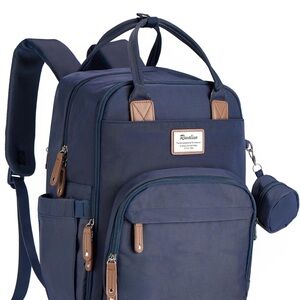 Rovilan Navy Blue Women's Baby Bag